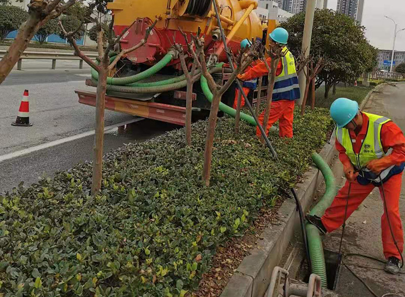 华容市政管道清淤